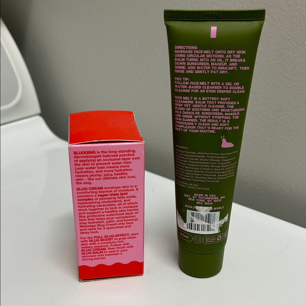 Future Wise Face Melt Cleansing Balm and Slug Cream set - Picture 2 of 7